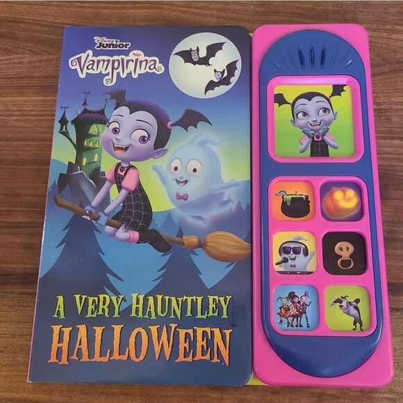 HALLOWEEN Board Book With Sound Effects Vampirina - Picture 1 of 13